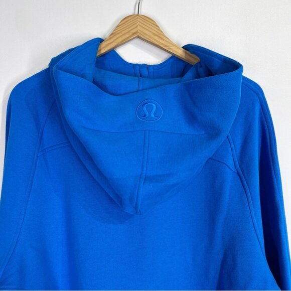 Lululemon NWT Scuba Oversized 1/2 Zip Hoodie Beaming Blue - Picture 7 of 11